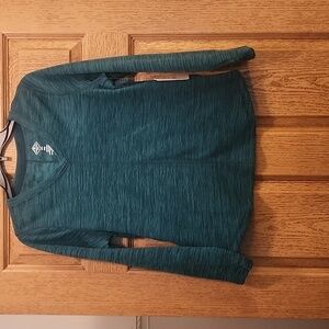 St johns bay polyester v neck